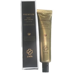 Creme J. Vita Premium Snail Eye Cream Whitening & Anti Wrinkle 40ml Foil Sealed