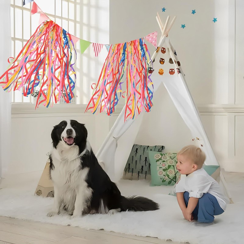 WEIKAXIMU Pack of 10 Throw Streamers Bomb Streamers Throw Confetti