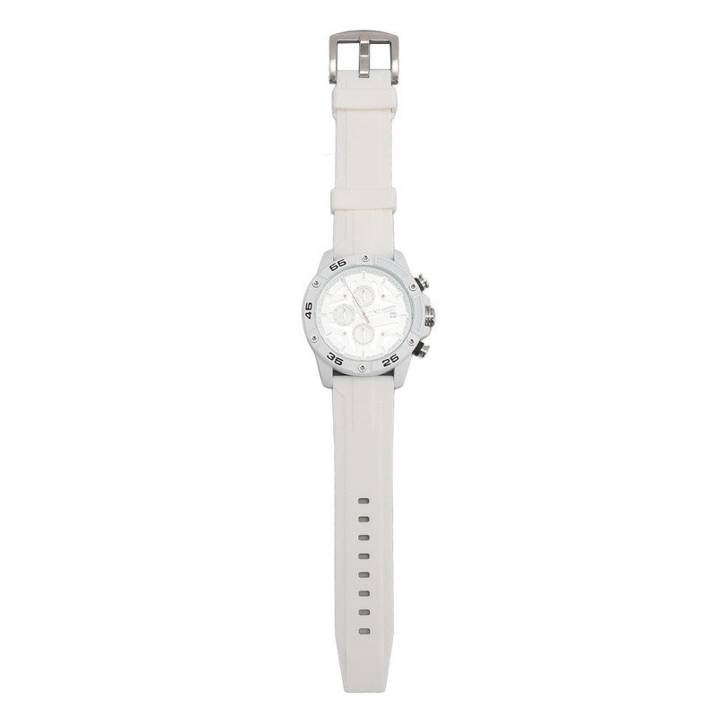 Waterproof Chronograph Watch Fashion Casual Mechanical Silicone Calendar Business Watch
