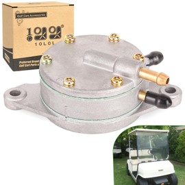 10L0L Fuel Pump for Yamaha G2 G2A G9 G11 G11A G14 1985-1991 Gas Golf Cart, Replace OEM J38-24410-10-00 J38-24452-10-00