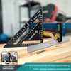 Carpenter's Square 12-IN-1 Complete Set with Try Square (Set of