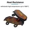 SOLLON Front and Rear Brake Pads for Honda 1500 GL1500