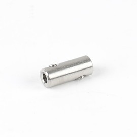 Leliafleury 5mm Wire Rope Cable Clamp 5Pcs Stainless Steel Wire Rope Clips with End Screw Stopper for Cable Fittings