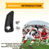 Loc Chinstrap Fastener Kit Fits for Riddell Speed Flex Helmet