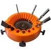 Drill bit sharpener for grinder, power drill bit grinder grinder
