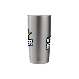 Number One Golfer Golf Club Golfing Golfers Stainless Steel Insulated Tumbler