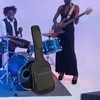 LETSROCK Bass Guitar Case, Bass Guitar Gig Bag 0.38 Inch