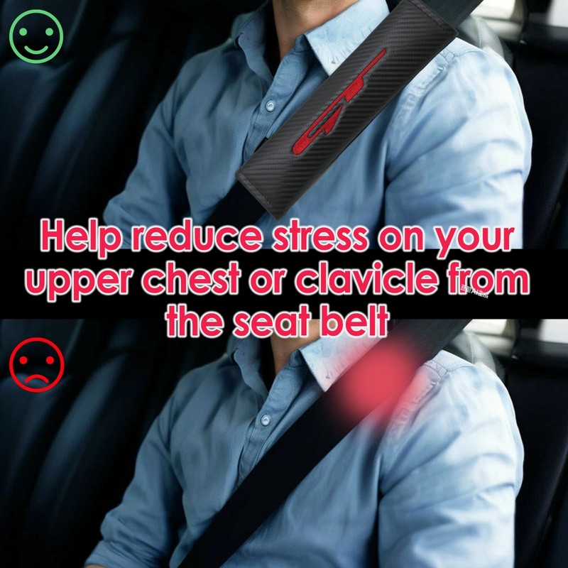 KAELTHAS Seat Belt Shoulder Pad Compatible with Kia K3 K5