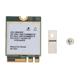 MT7921 NGFF M.2 Network Card 1800Mbps 2.4Ghz 5Ghz Dual Band WiFi Wireless Card for Windows 10 11