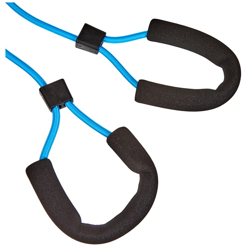 Deuser Zugseil leicht Fitnessband, blau, one Size