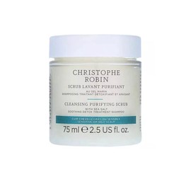 Christophe Robin Cleansing Purifying Scrub with Sea Salt 2.5oz/75ml New