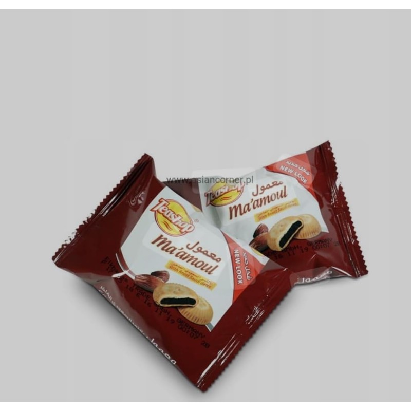 Tea'shop Maamoul Date Filled Cookies with Finest Saudi Dates, 12ct.
