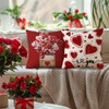 Valentine's Day Polka Dots Love Heart Mason Jar Throw Pillow