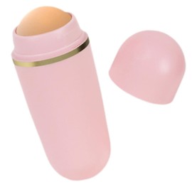 Baluue 2 Pack Volcanic Stone Face Roller Oil Absorbing for Women Facial Skin Care Tool Natural