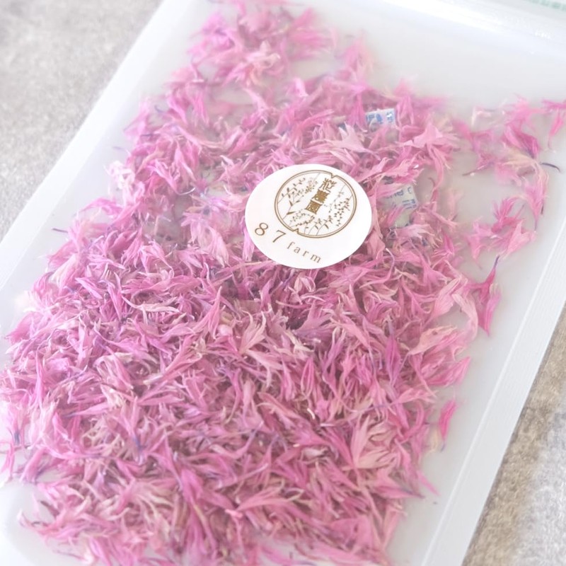 Commercial Edible Flower Dried Edible Flower Corn Flower Pink