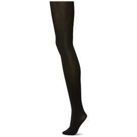 Fukusuke Women's Faux Color 110 Denier Tights, Set of 1, black beige