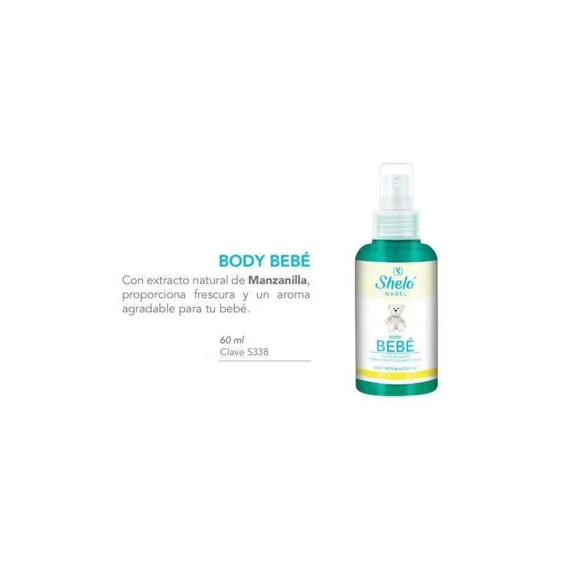 Gel Repelente + Body Bebe Locion Relajante Piel Sensible