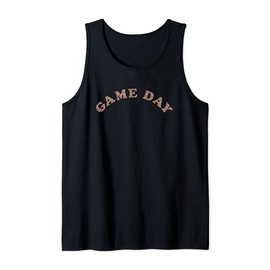 GAME DAY - Leopard Print Tank Top
