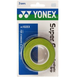YONEX Super GRAP Tennis Overgrip - 3 Pack in Lime Green