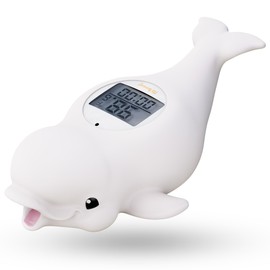 Bath Thermometer for Infants, Safety Baby Bath Floating Toy Room Temperature Water Thermometer ℃/℉, LCD - Newborn Must-Have