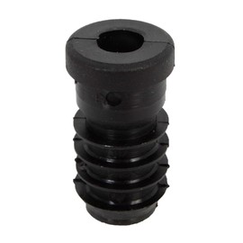 GAH-Alberts 426828 Thread plug - for the closure of round tubes, plastic, black, diameter: 20 mm, thread: M8 / 16 pieces