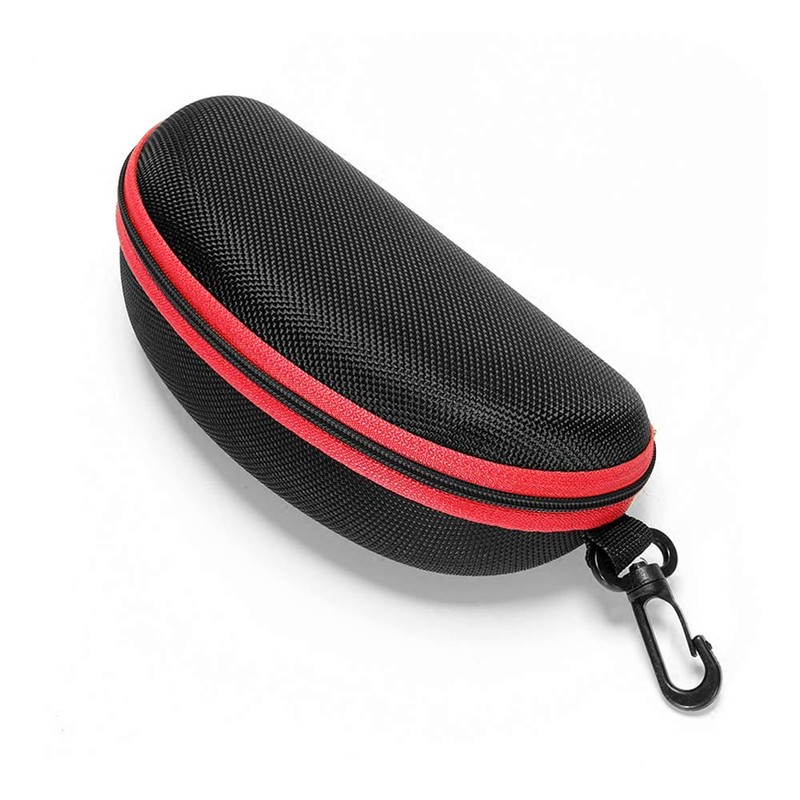 EKdirect Pack of 3 Sunglasses Glasses Case, Zip Hard Shell
