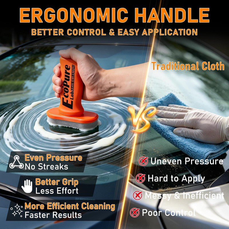 Glass & Lotion Cleaner，Car Windshield Oil Film Remover