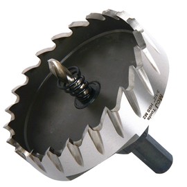 McJ Tools 3-1/2 Inch HSS M2 Drill Bit Hole Saw for Metal, Steel, Iron, Alloy, Ideal for Electricians, Plumbers, DIYs, Metal Professionals