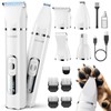 4 in 1 Dog Grooming Kit with LCD Display