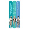 to Save Time 3-Pack Funny Vintage Style Emery Boards SME16