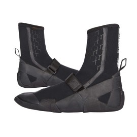 Mystic Watersports - Surf Kitesurf & Windsurfing Marshall 5mm Round Toe Wetsuit Boot Boots - Black - Unisex