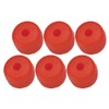 Pine Ridge Archery Nitro Button (Pack of 6), Red