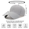 Baynetin Mesh Baseball Cap, Men's Breathable Quick Drying Baseball Cap,