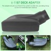 Yoursme 6-1187 Adapter for Mow-N-Vac 69861, 43830, 45-0577, 45-0578, 45-0567
