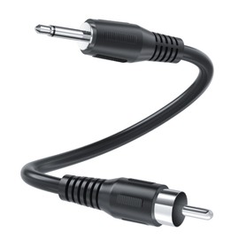 SIOCEN 3.5mm to RCA Cable,RCA Male to Aux Audio Adapter,1/8 inch Mono Male Plug Jack Connector Converter Auxiliary Cord for Speaker