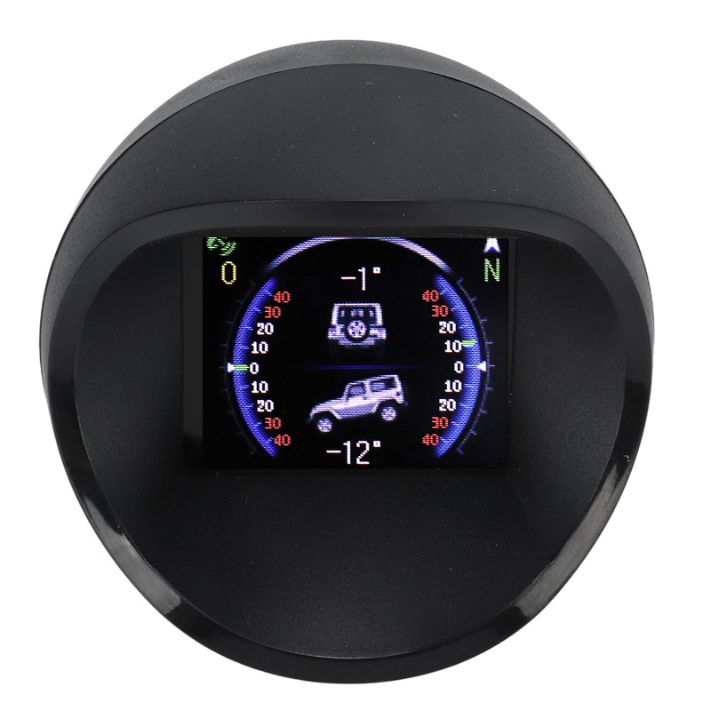 Digital HUD OBD2 GPS Mode with Inclinometer Compass Speed RPM
