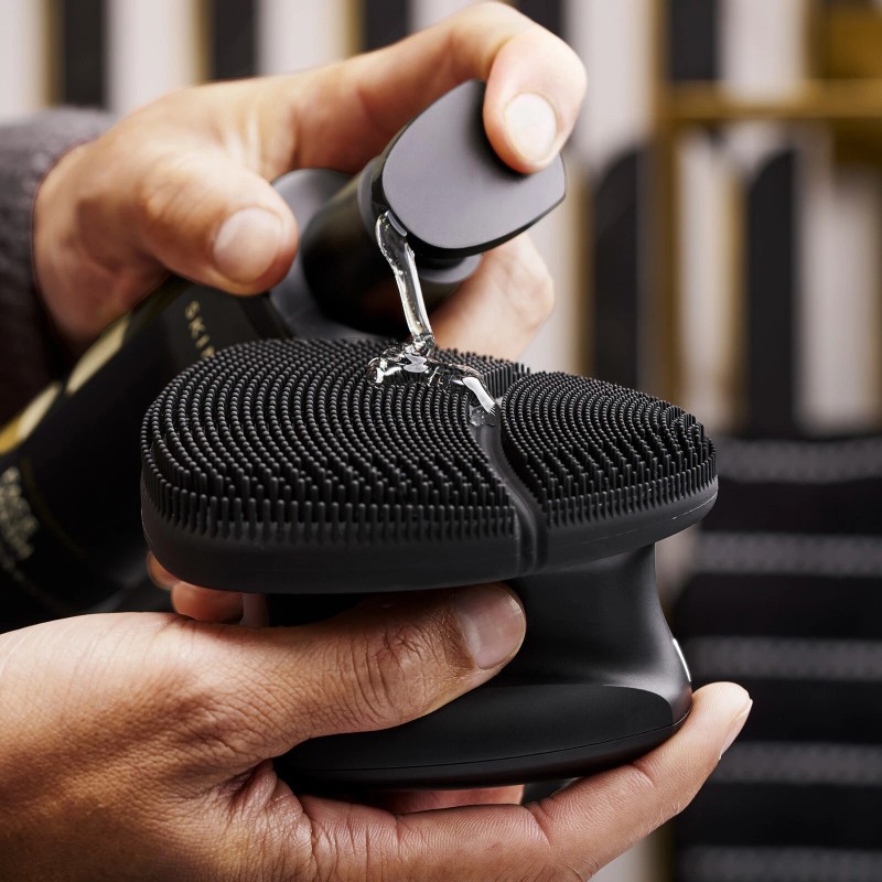 MANSCAPED® The Face Buffer PRO - Men's Electric Silicone Face