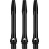 Mission Alicross Dart Stems - Aluminium (Tweenie Black, 5 Sets