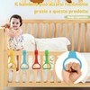 Scettar 6 Pieces Playpen Handles for Kids, Rings for Playpen