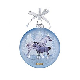 Breyer 90.700821 Artists Signature Glass Ornament Draft horse