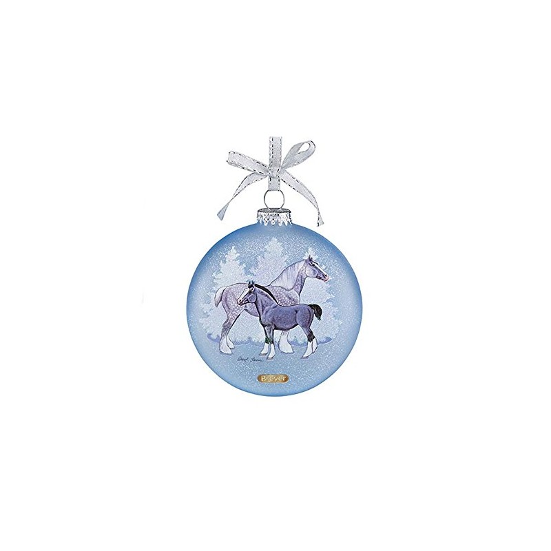 Breyer 90.700821 Artists Signature Glass Ornament Draft horse