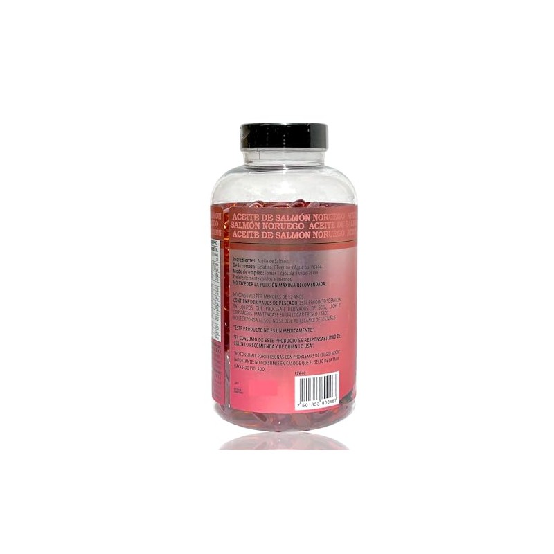 Aceite de Salmón Noruego Omega 3, 320 capsulas All Nature