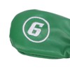 9pcs Golf Club Cover PU Leather Stylish Portable Golf Head