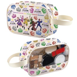 6 Queens Clear Makeup Bag Musical Fan Gift Theater Travel Toiletry Bag Cosmetic Bag Divorced Beheaded Survived Died (Survived tm ca)