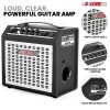 Portable 20W Electric Mini Guitar Amplifier with Built-in 6.5" Speaker