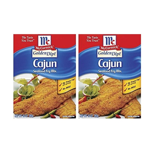 Golden Dipt Mix Fry Fish Cajun Style