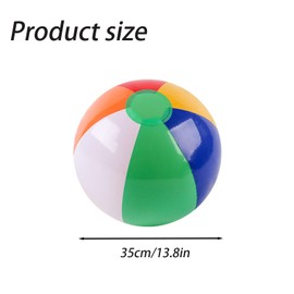 Dinghaole 2PCS Inflatable Beach Balls - Premium Swimming Pool Inflatable , Energetic Balls And Cushion Pool Toys, Durable Standard Size For Summer Water Fun