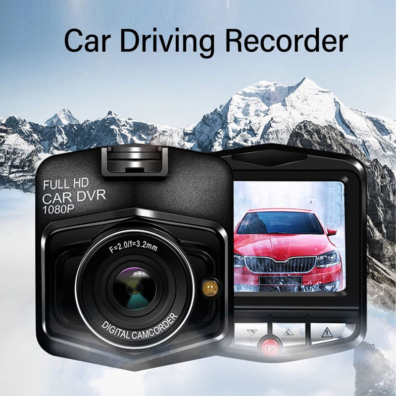 Car Dashcam, 2.4in Clear Image High Definition 1080P Car Driving