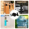 XIAOPEIZHI Two Sided gate Latch,gate Latch for Outdoor Fence, Wooden