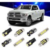 BRISHINE Blue Interior LED Lights Kit for Dodge Ram 2009